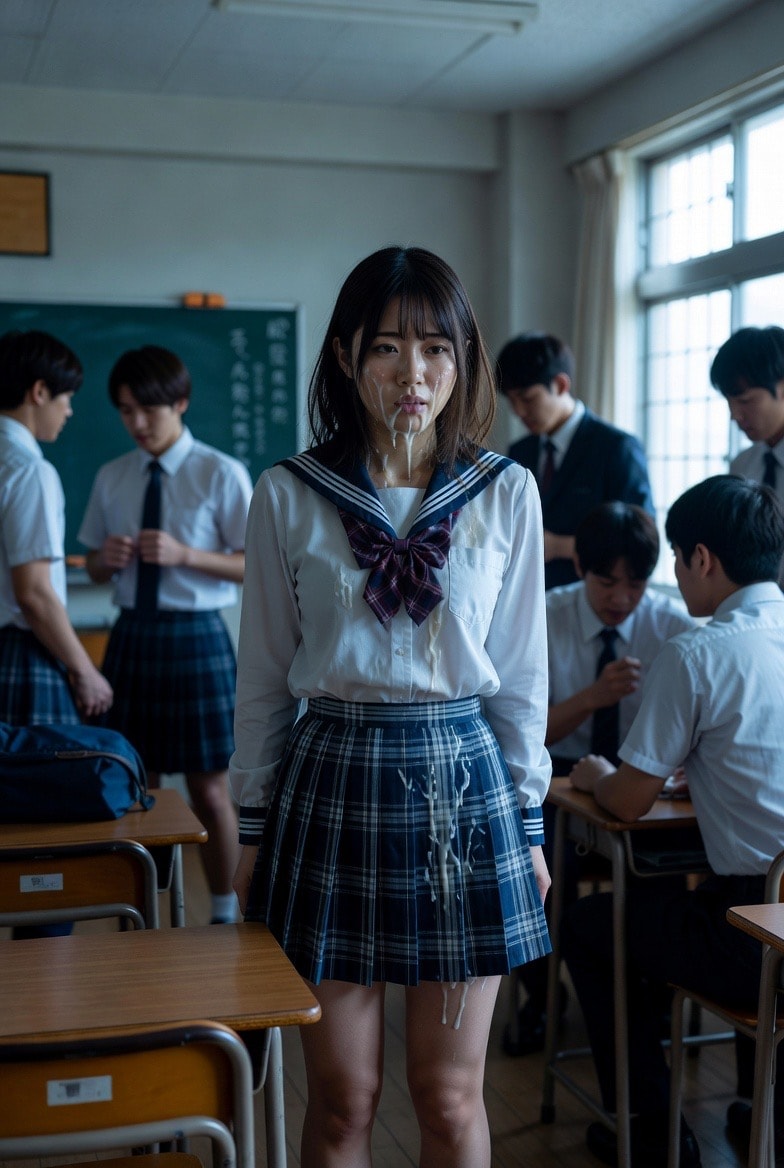 同級生の男子にかけられました…
