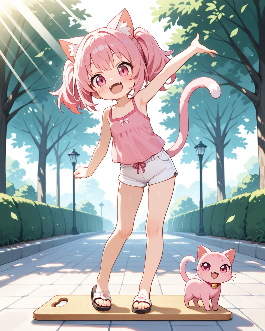 月刊　ぺったんこねこ　夏ファッション特集