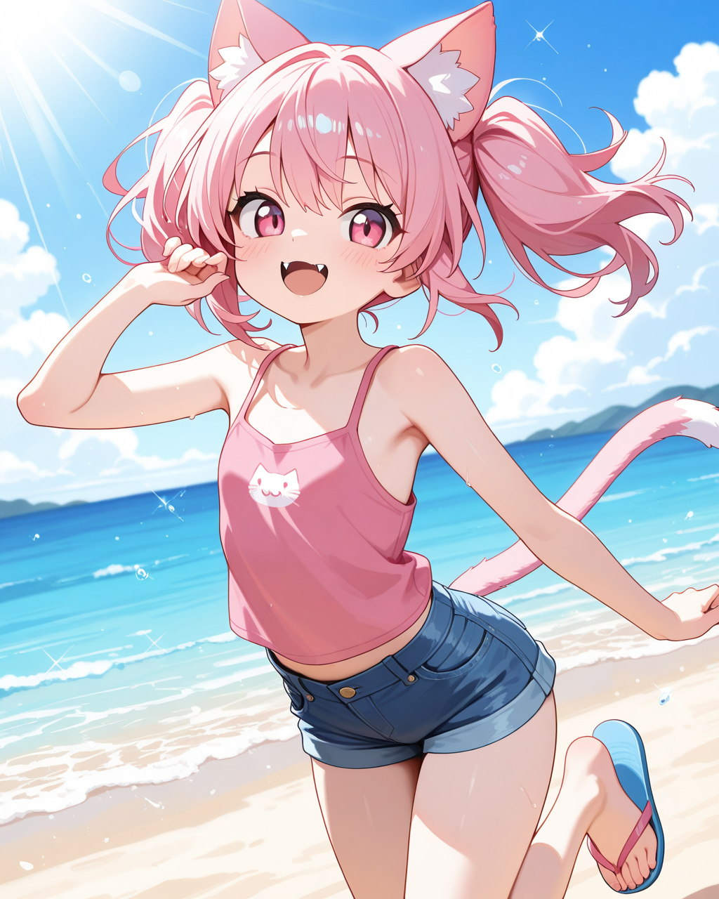 月刊　ぺったんこねこ　夏ファッション特集