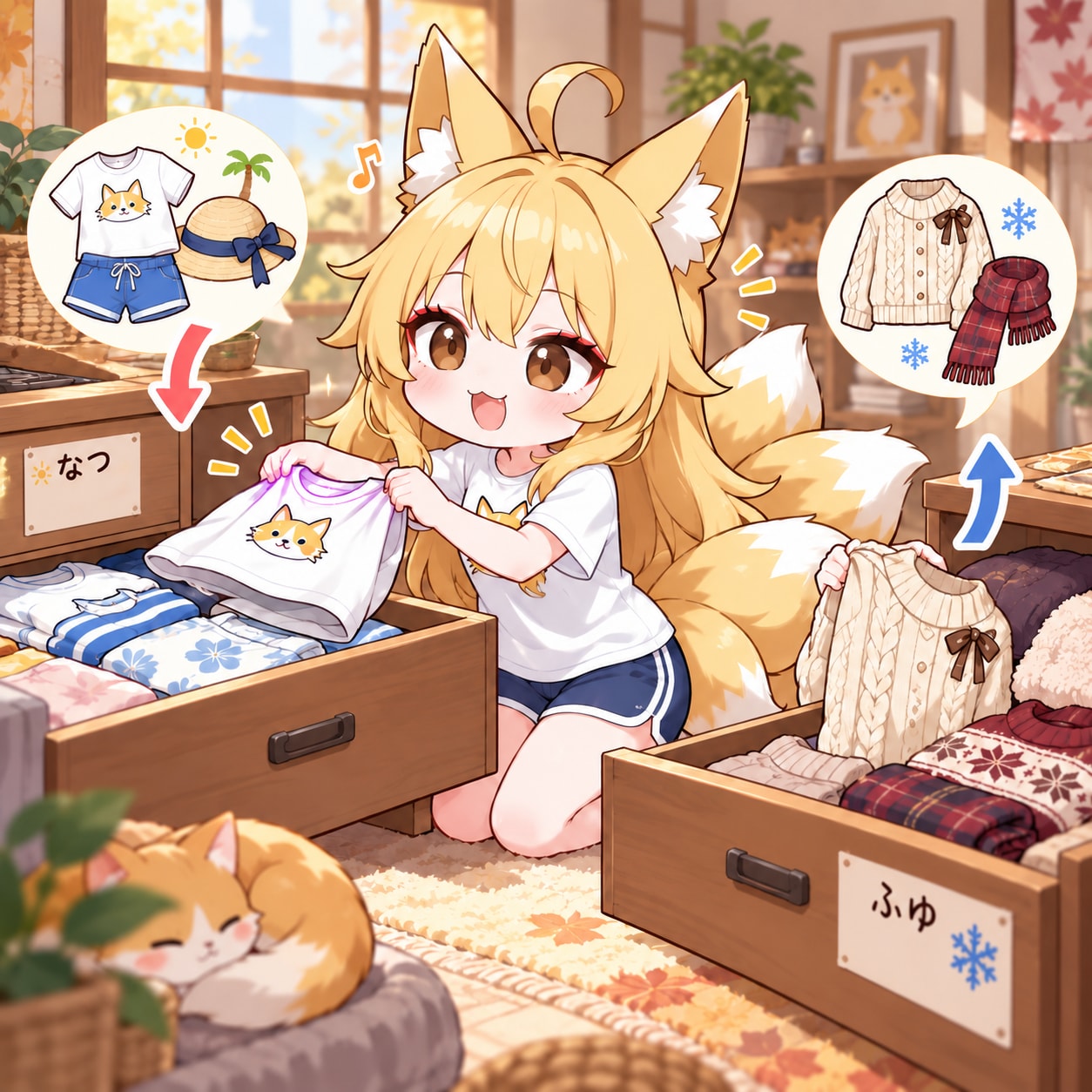 10/1　衣替えの日 | の人気AIイラスト・グラビア