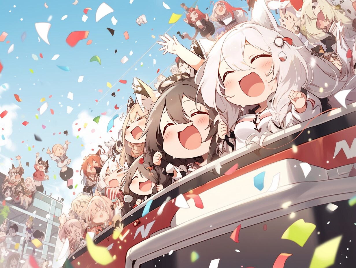 凱旋パーティー♪