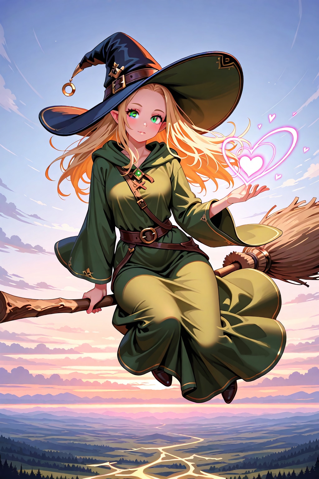 ハートの魔法 | の人気AIイラスト・グラビア