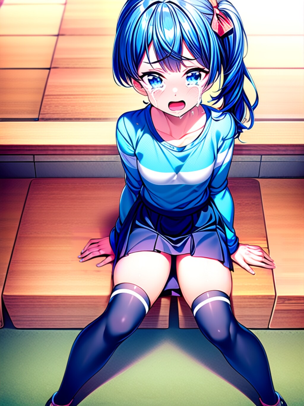 ソラ・ハレワタール　泣き顔