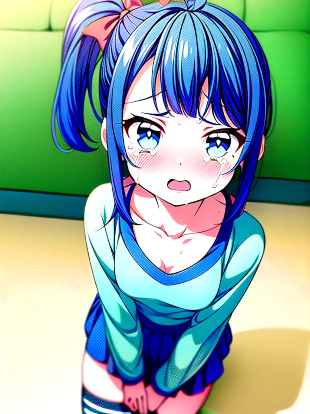 ソラ・ハレワタール　泣き顔