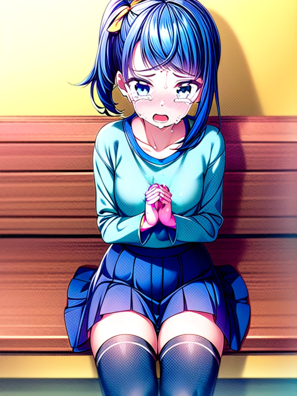 ソラ・ハレワタール　泣き顔