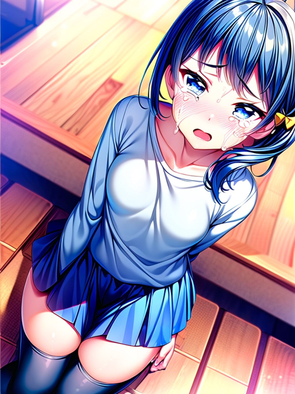 ソラ・ハレワタール　泣き顔