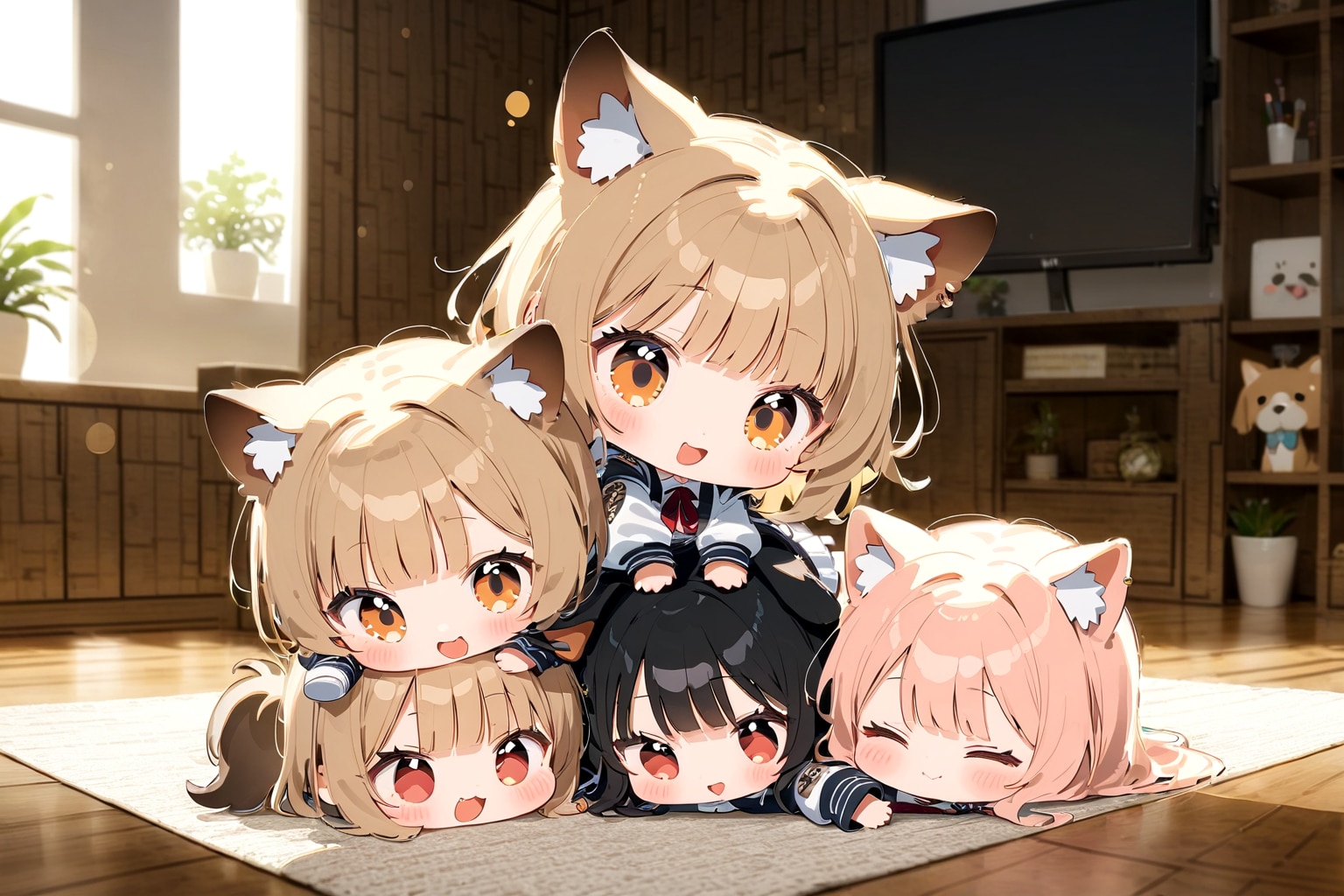 ちびケモ | の人気AIイラスト・グラビア