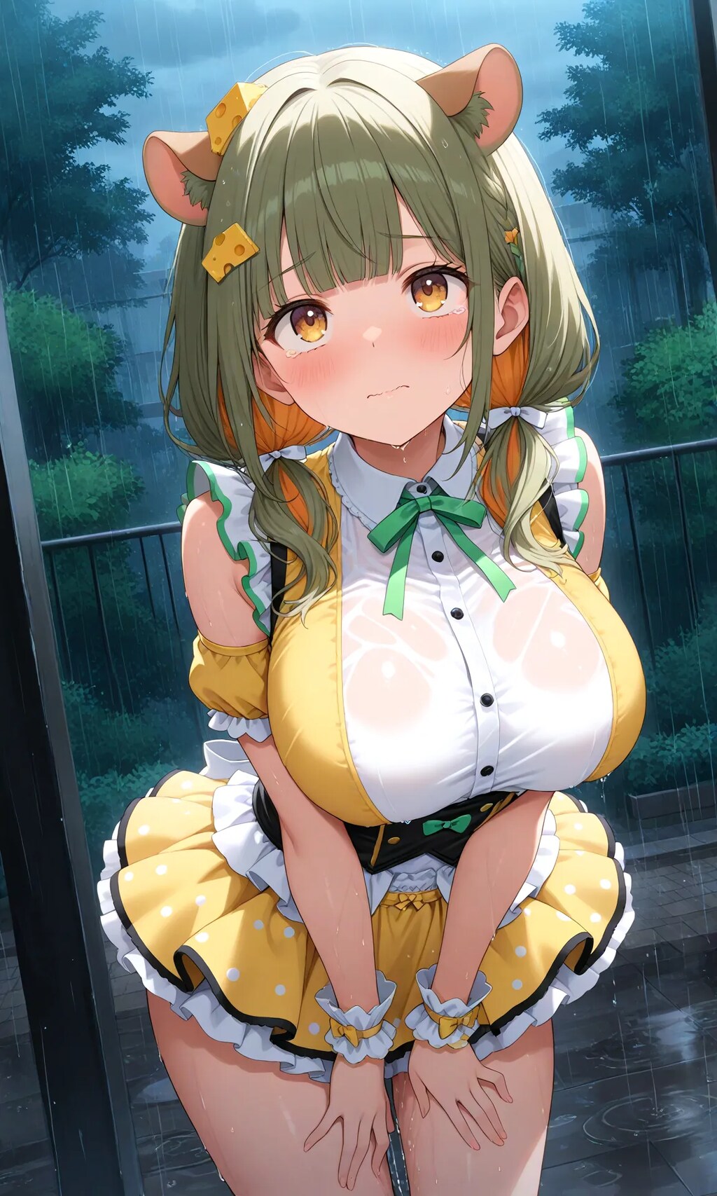 今日は雨の日でした