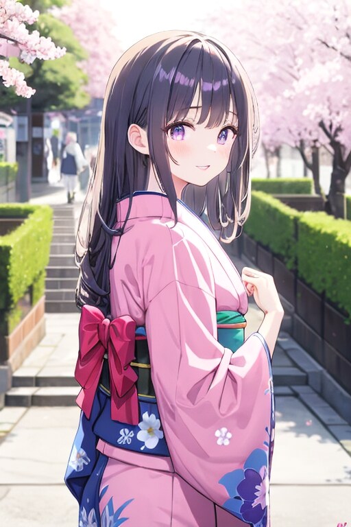 和装女子