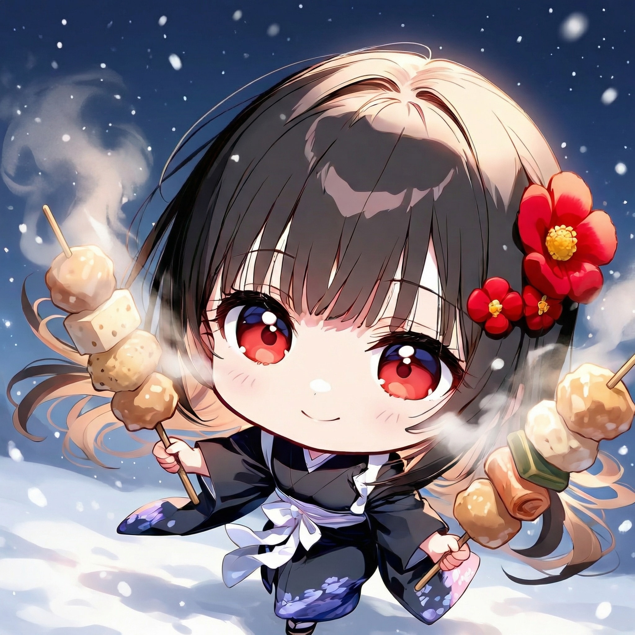 ミニトキヒメ(おでん二刀流)🍢🙂🍢 | の人気AIイラスト・グラビア