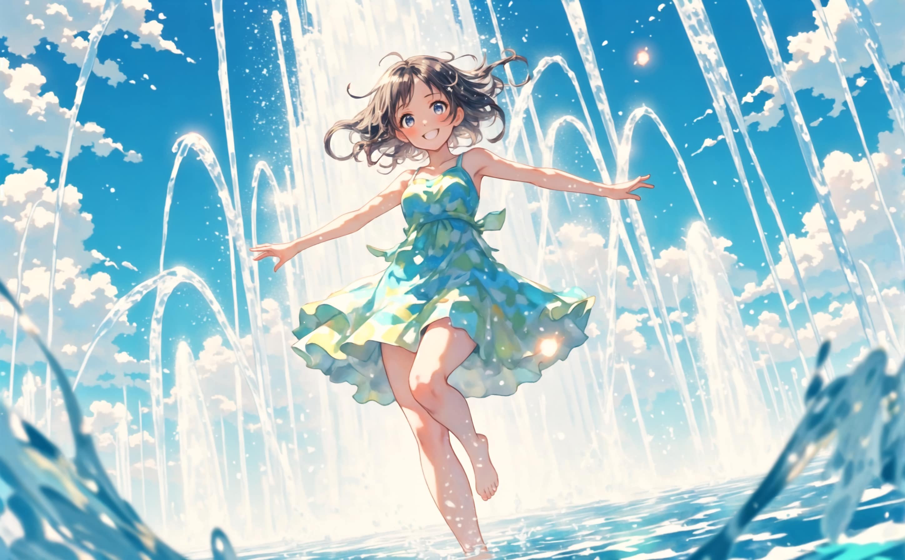 水と踊る | の人気AIイラスト・グラビア