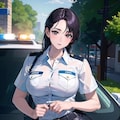 爆乳婦警さん 3枚目