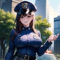 爆乳婦警さん 4枚目