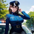 爆乳婦警さん 5枚目