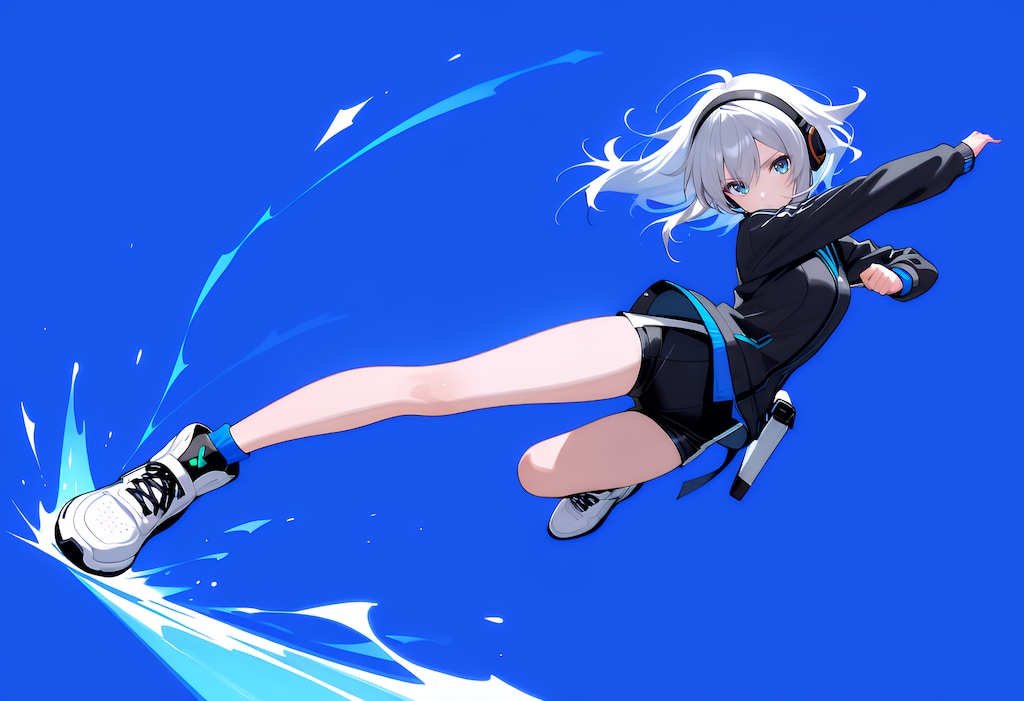 それっぽいキーック