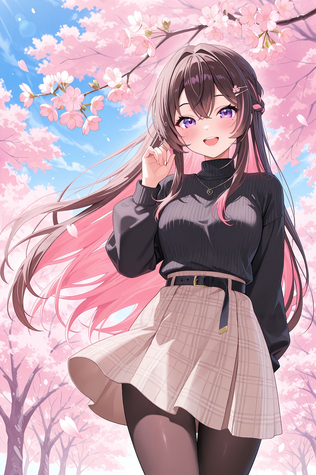 ある晴れた春の日