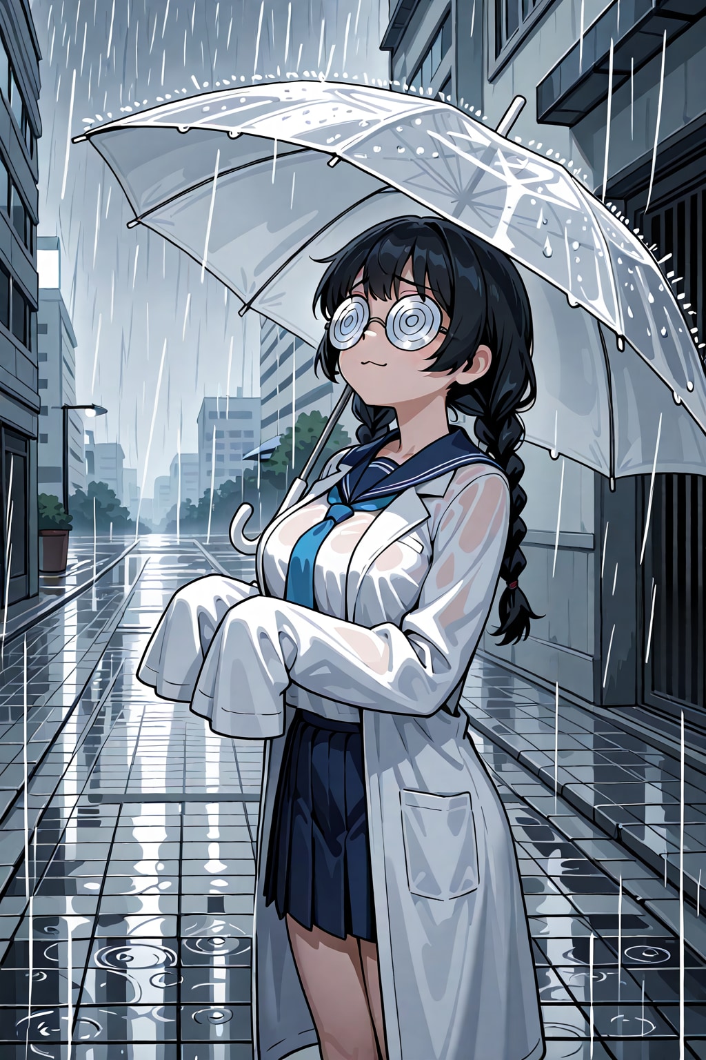 雨 ですぞ