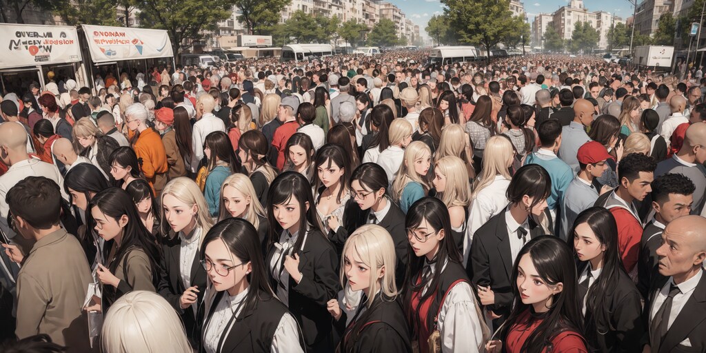 [群衆表現]Tile～ なし