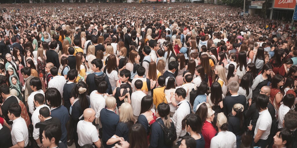 [群衆表現]Tile～ なし