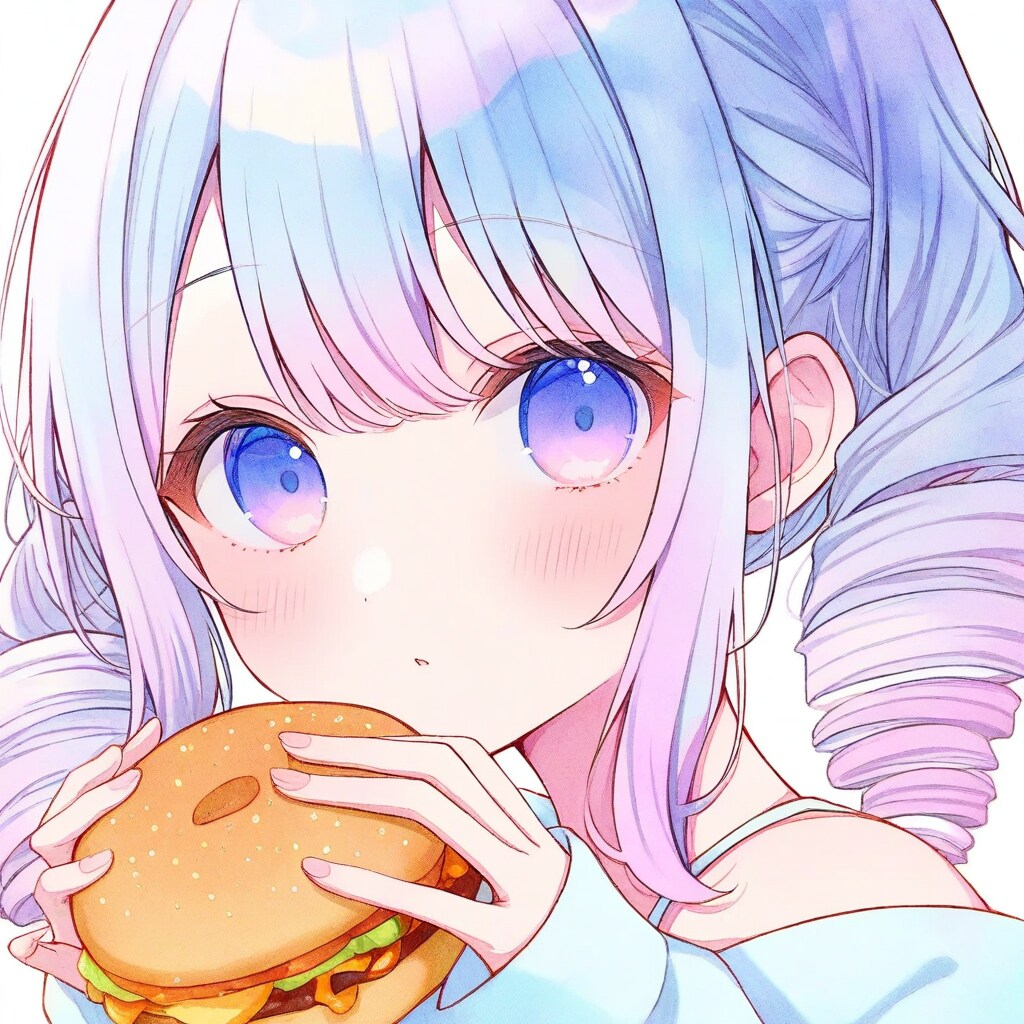 食事中