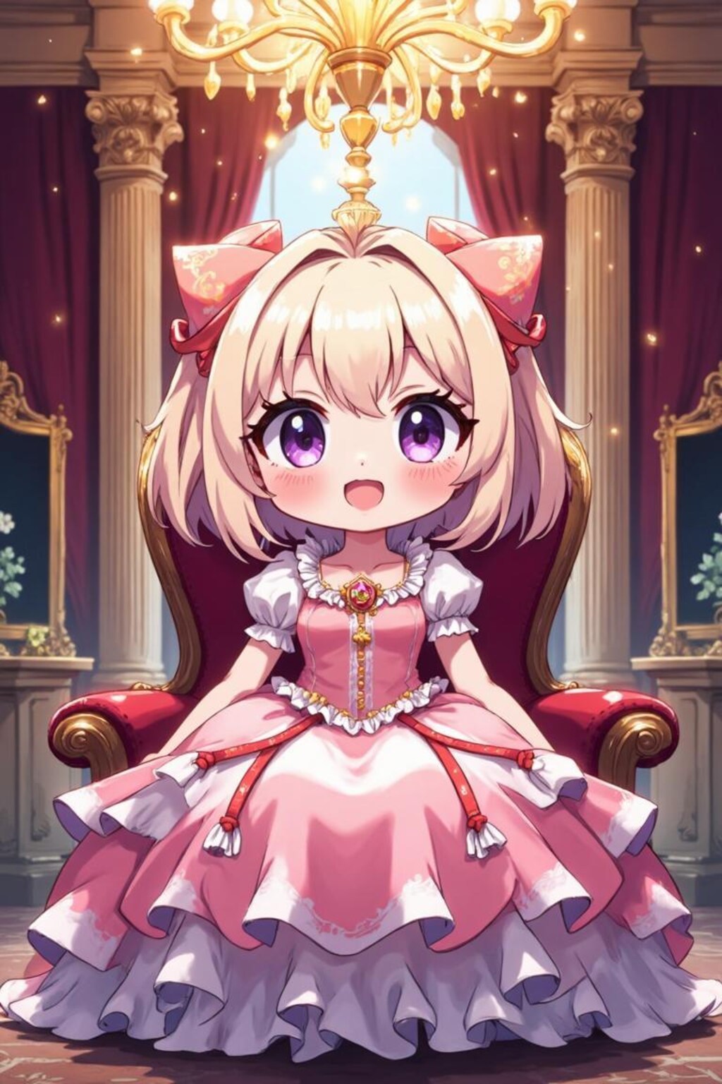 ちびキャラ　お姫様