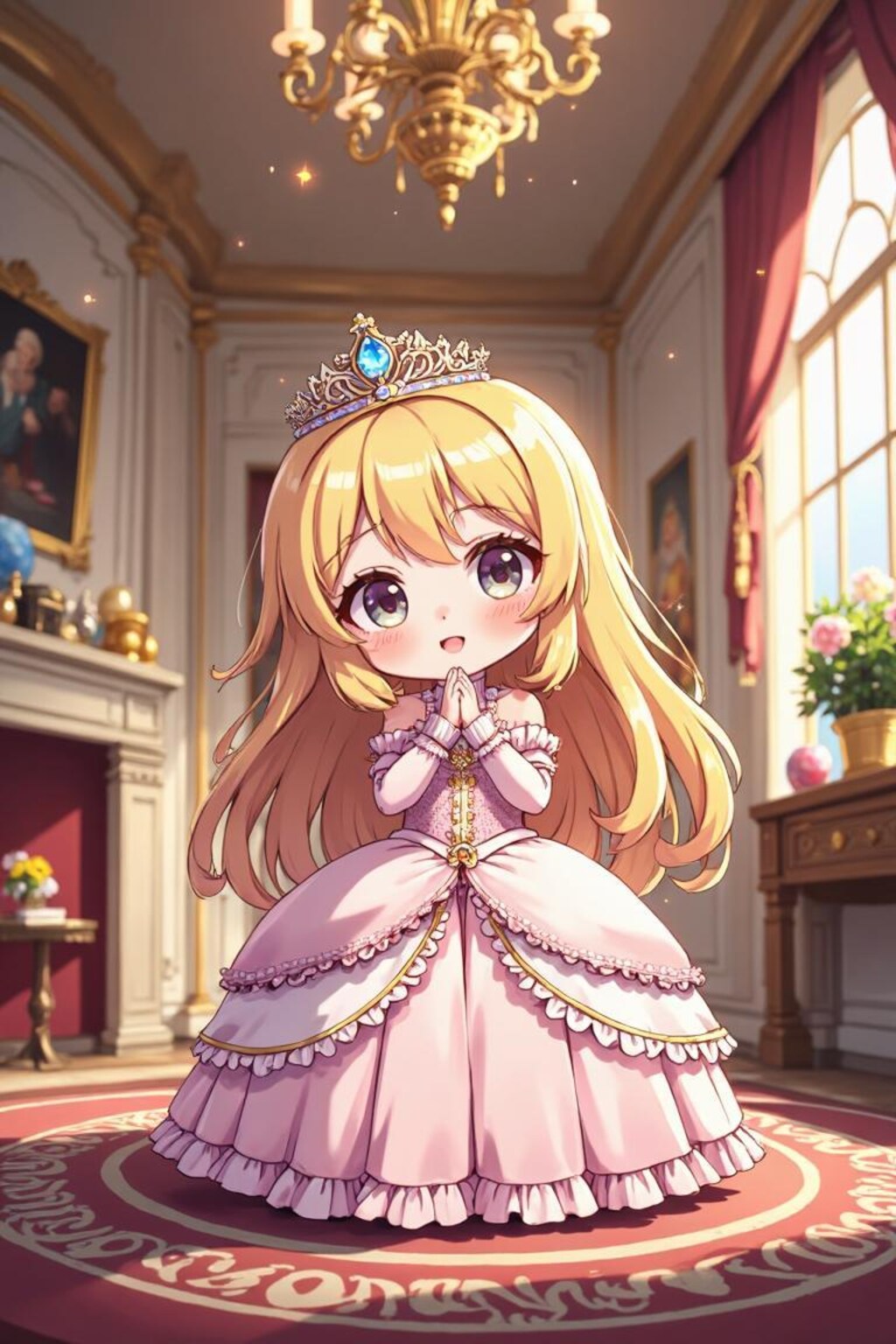 ちびキャラ　お姫様