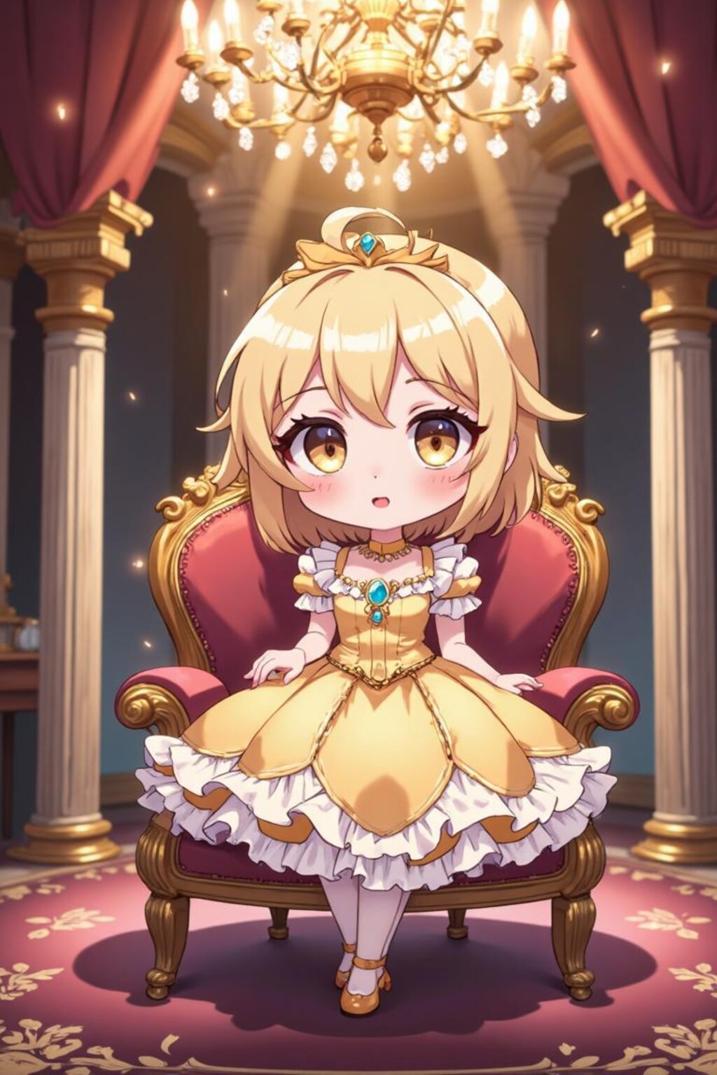 ちびキャラ　お姫様