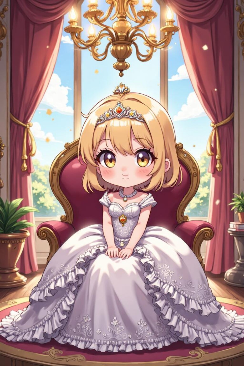 ちびキャラ　お姫様