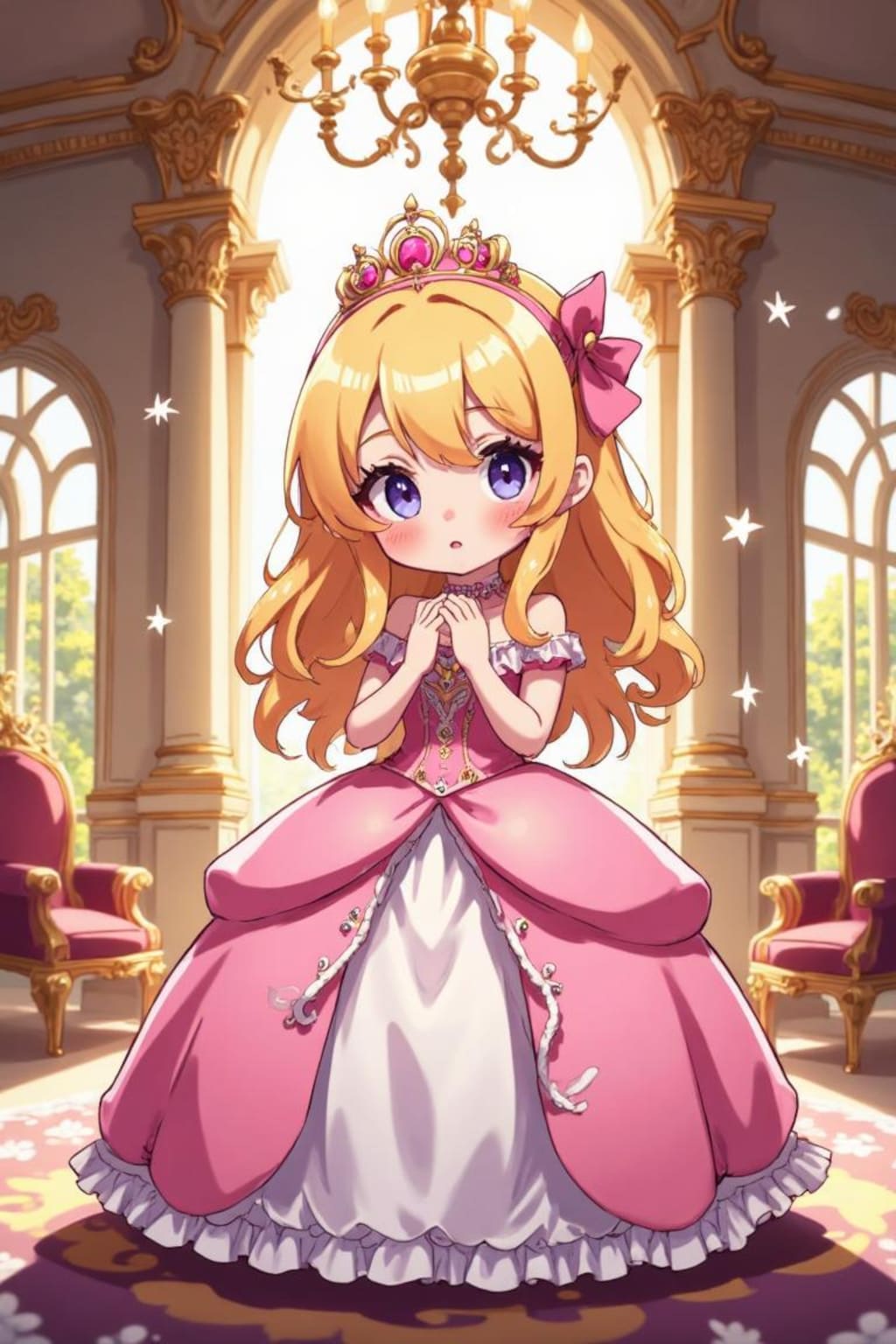 ちびキャラ　お姫様