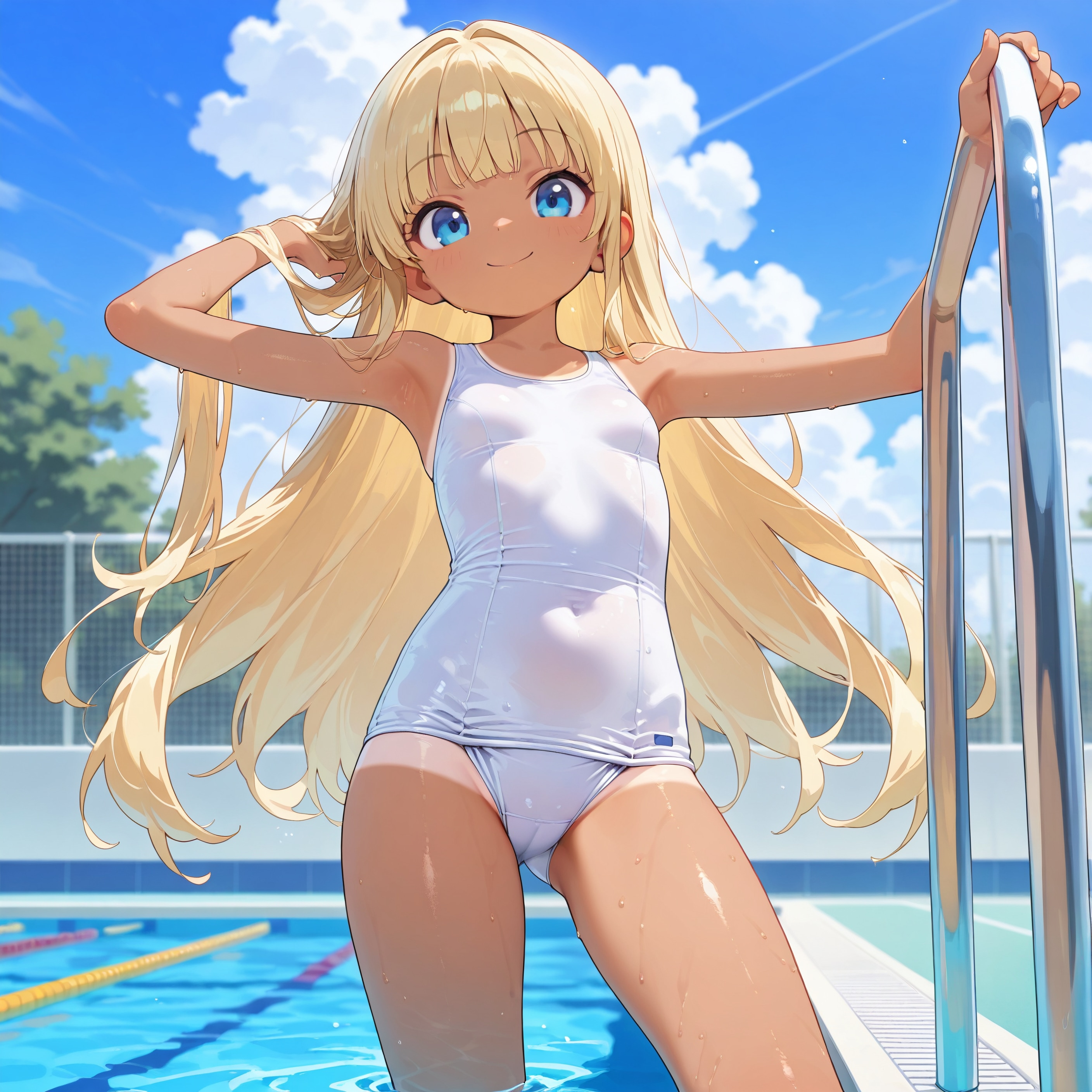 いっしょに泳ご