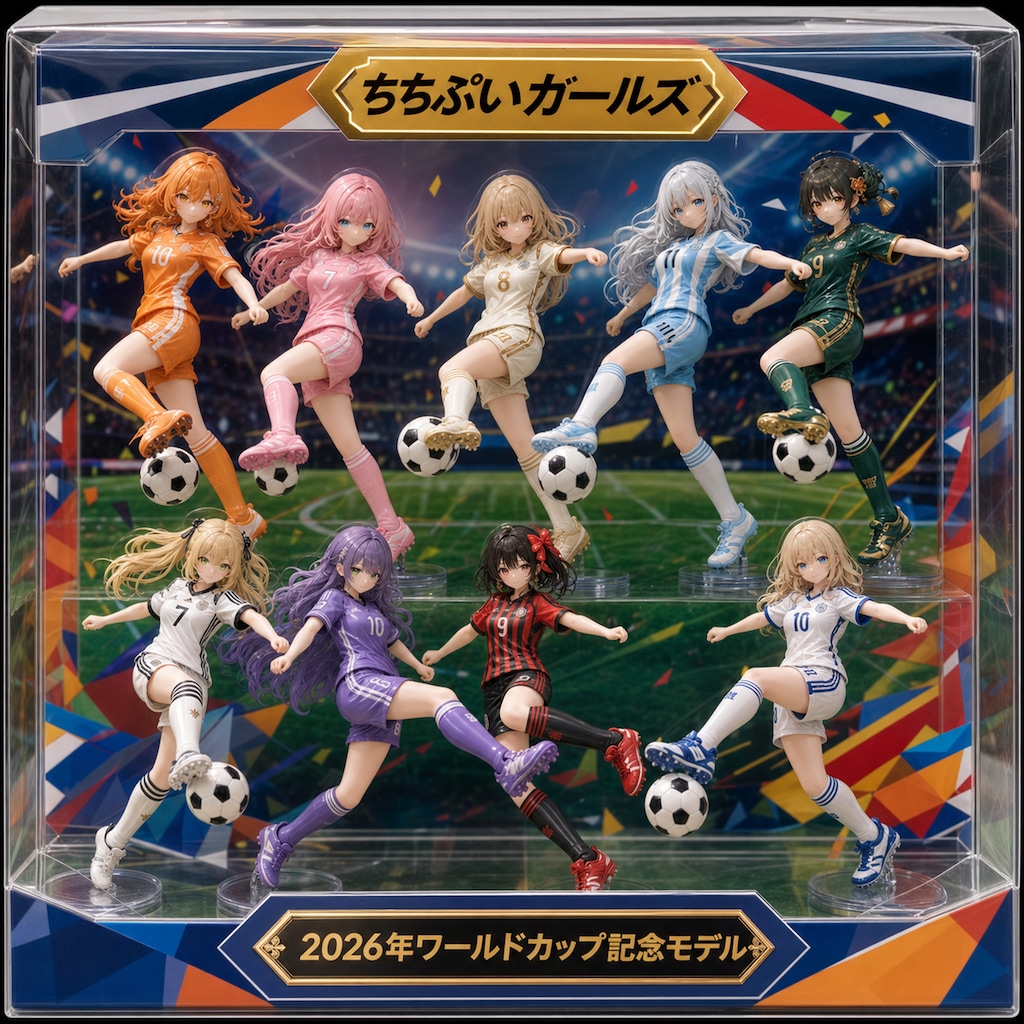 ちちぷいガールズ　サッカーVer.