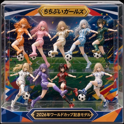 ちちぷいガールズ サッカーVer. | の人気AIイラスト・グラビア