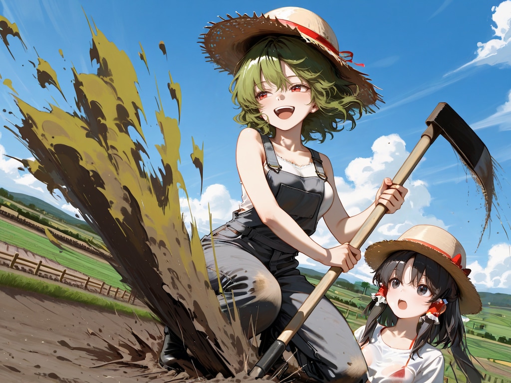 きょうのれいむさん（8月7日は風見幽香の日）