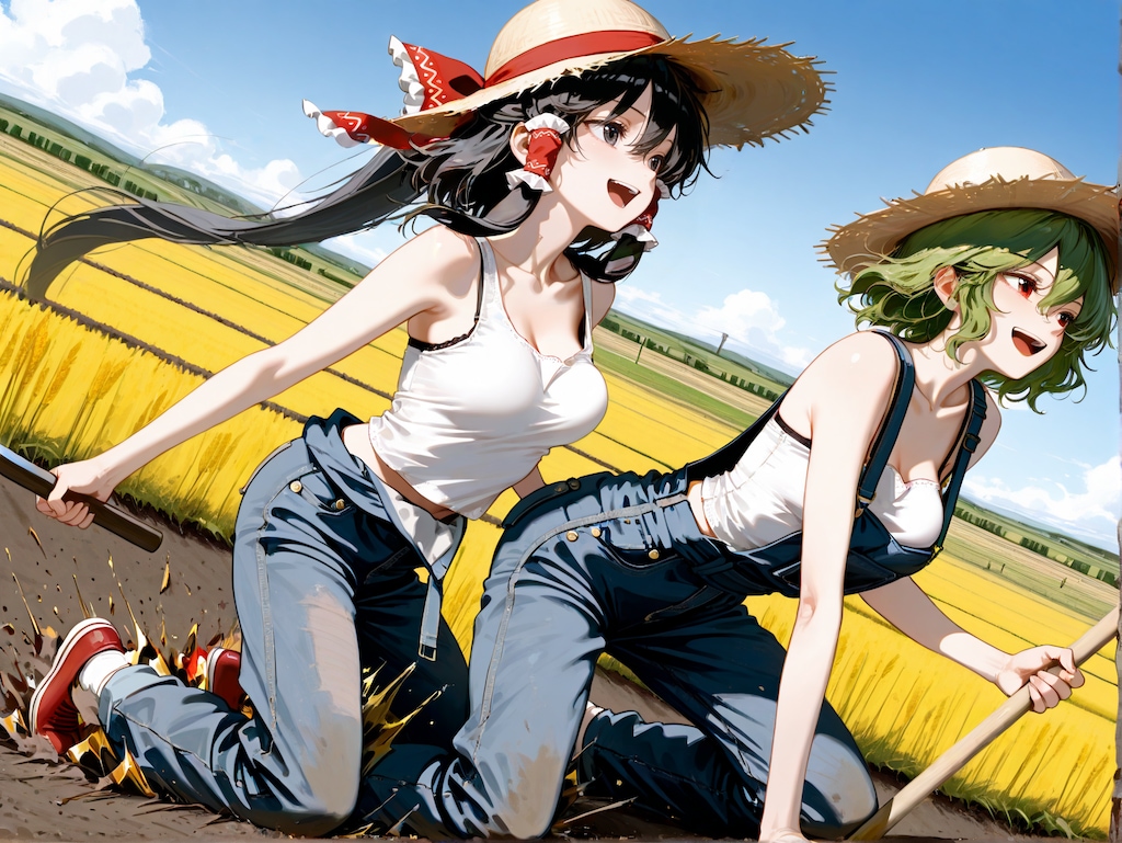 きょうのれいむさん（8月7日は風見幽香の日）