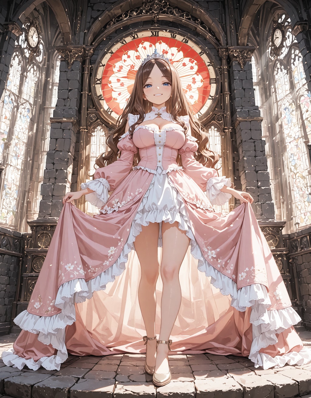 若メグさんの太もも