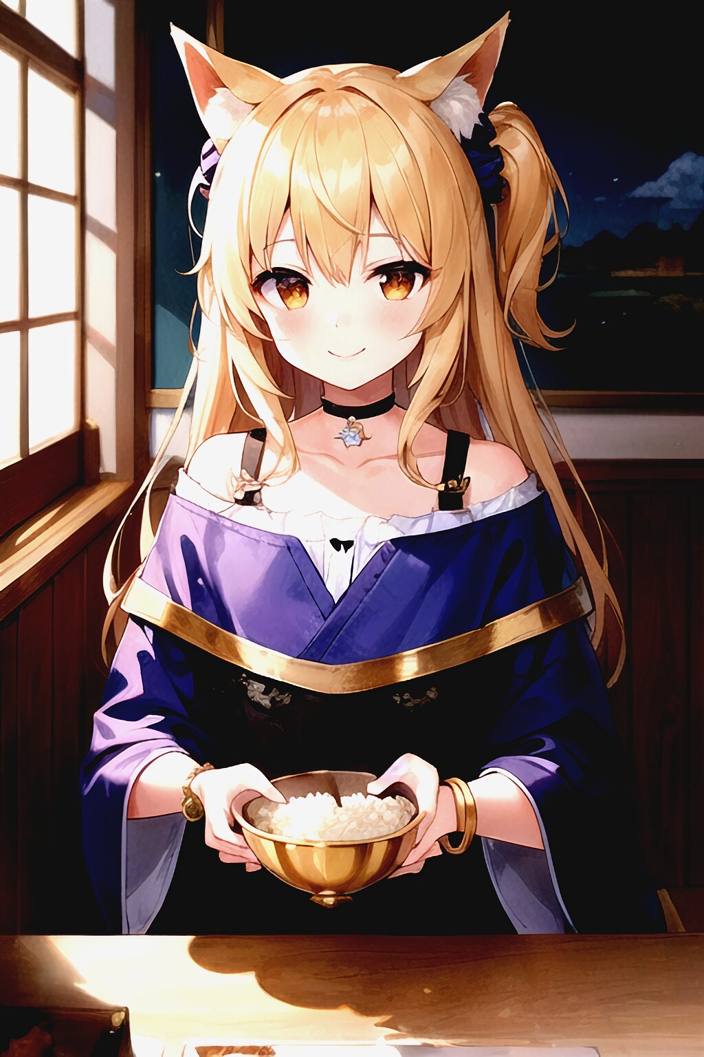 (ネタ)ミラさんとココココココ米のご飯 | の人気AIイラスト・グラビア