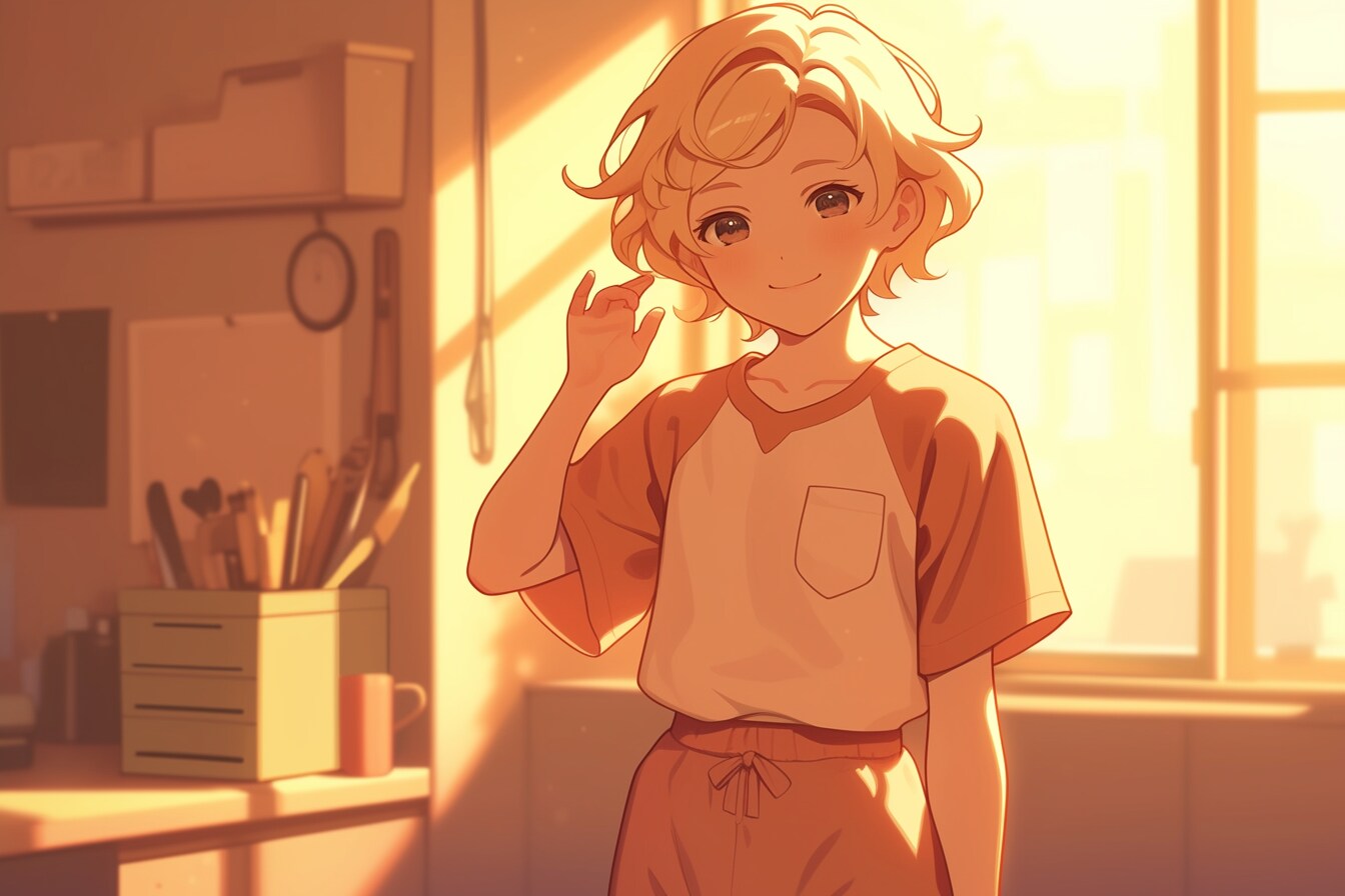マッシュカットの子✨118