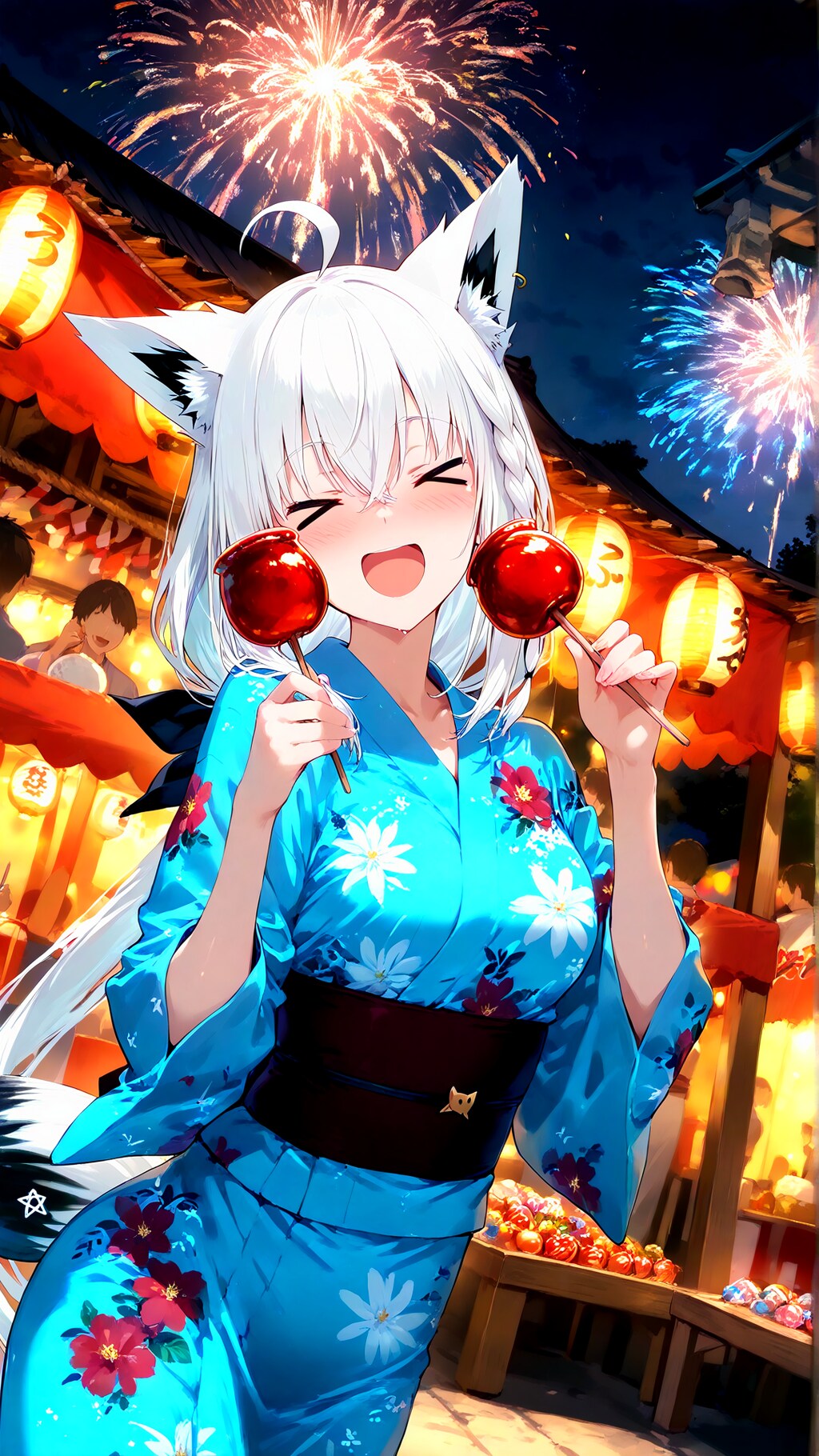 お祭りきーつね！