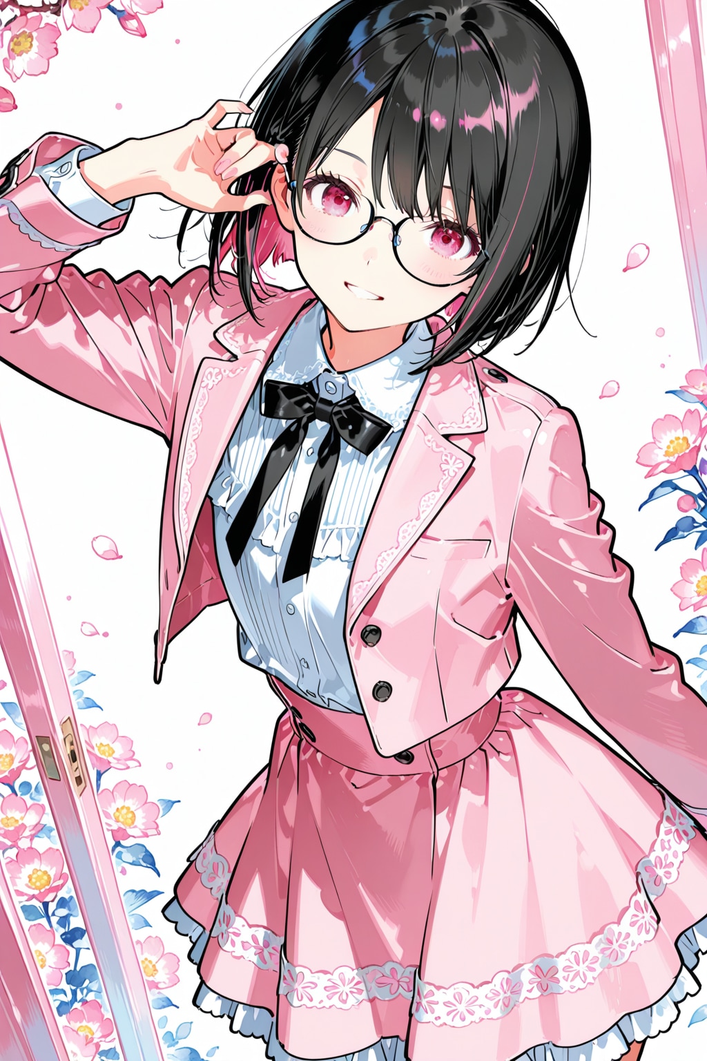 ECHIな春色コーデ