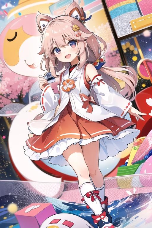 かわいい巫女 | の人気AIイラスト・グラビア