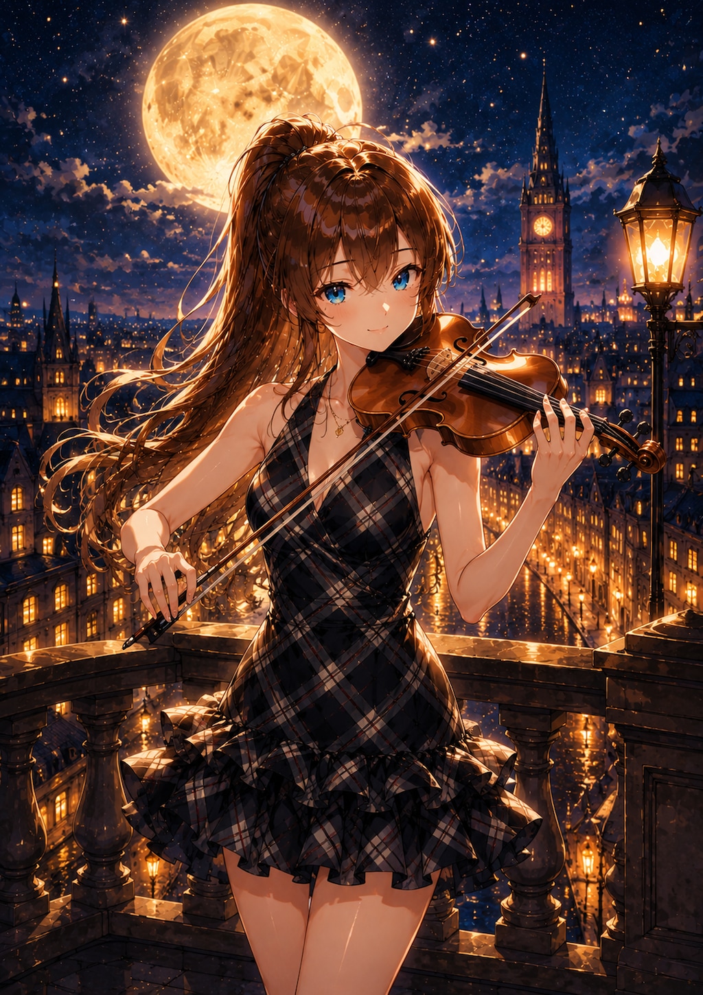 月夜のバイオリニスト