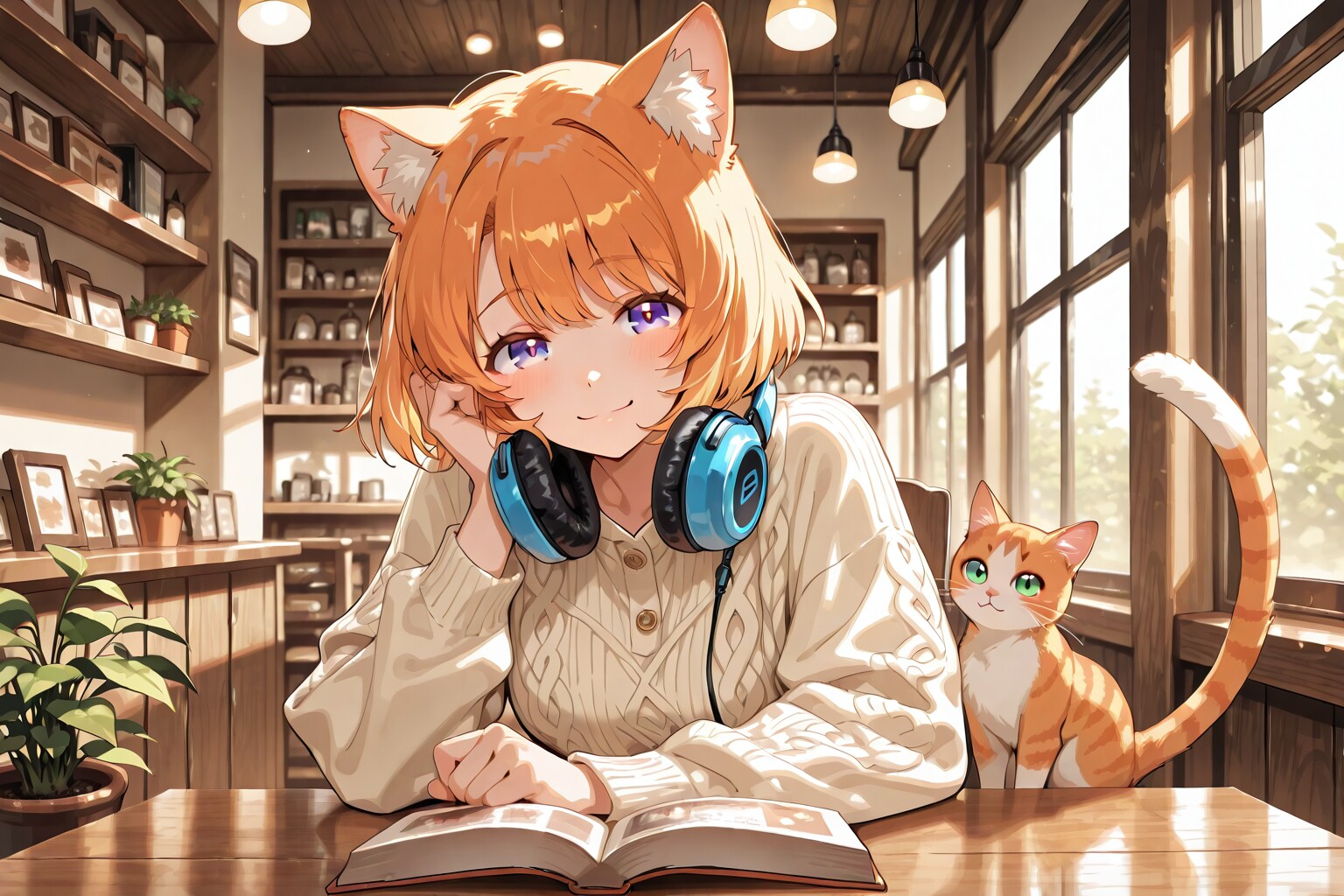 ネコカフェ | の人気AIイラスト・グラビア
