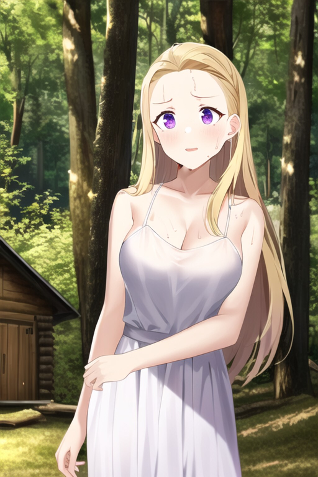 あかみと終末の森で出会った母娘