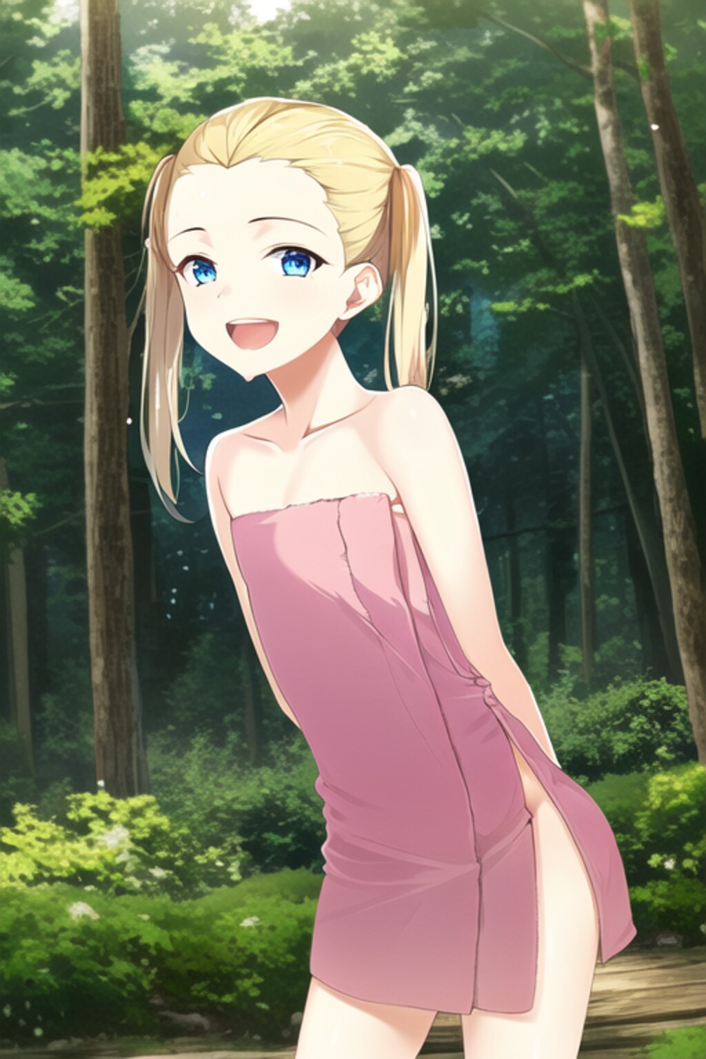 あかみと終末の森で出会った母娘
