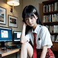 女生徒の学校生活 #4 2枚目