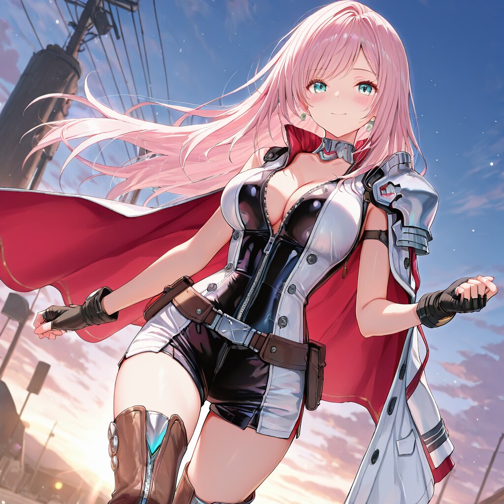 閃光の姫騎士(〇丁目の夕日な背景？)