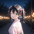 君と歩く夏祭り 2枚目