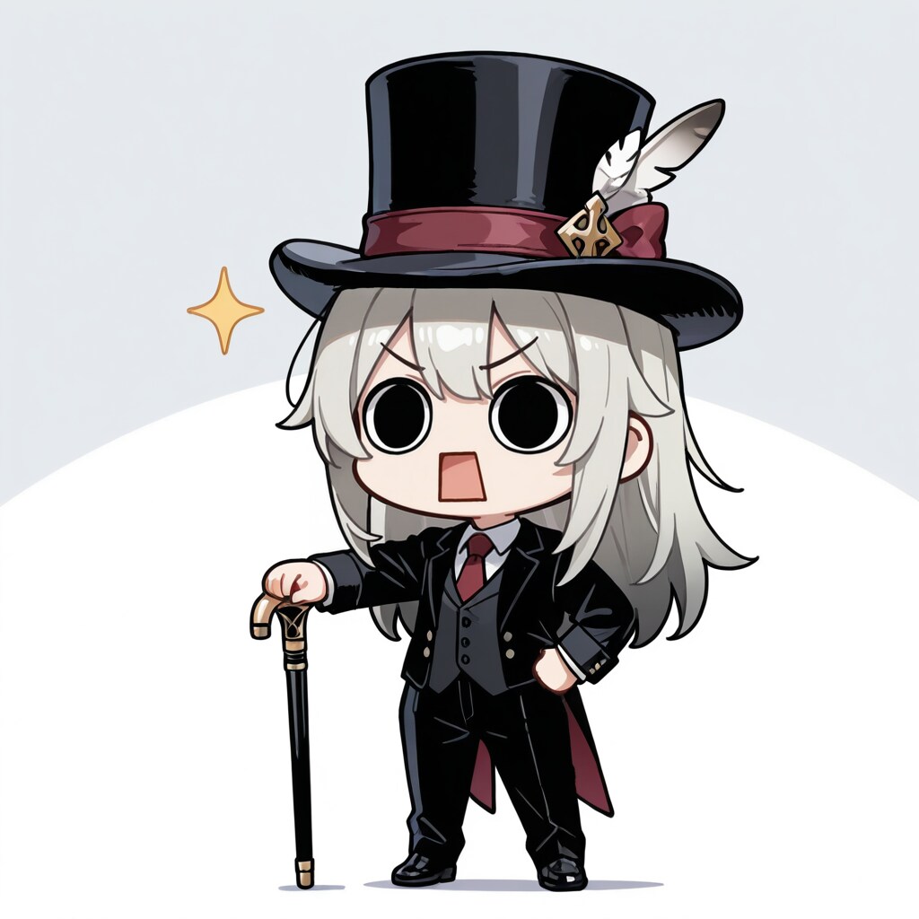 シルクハットえらいこっちゃ嬢