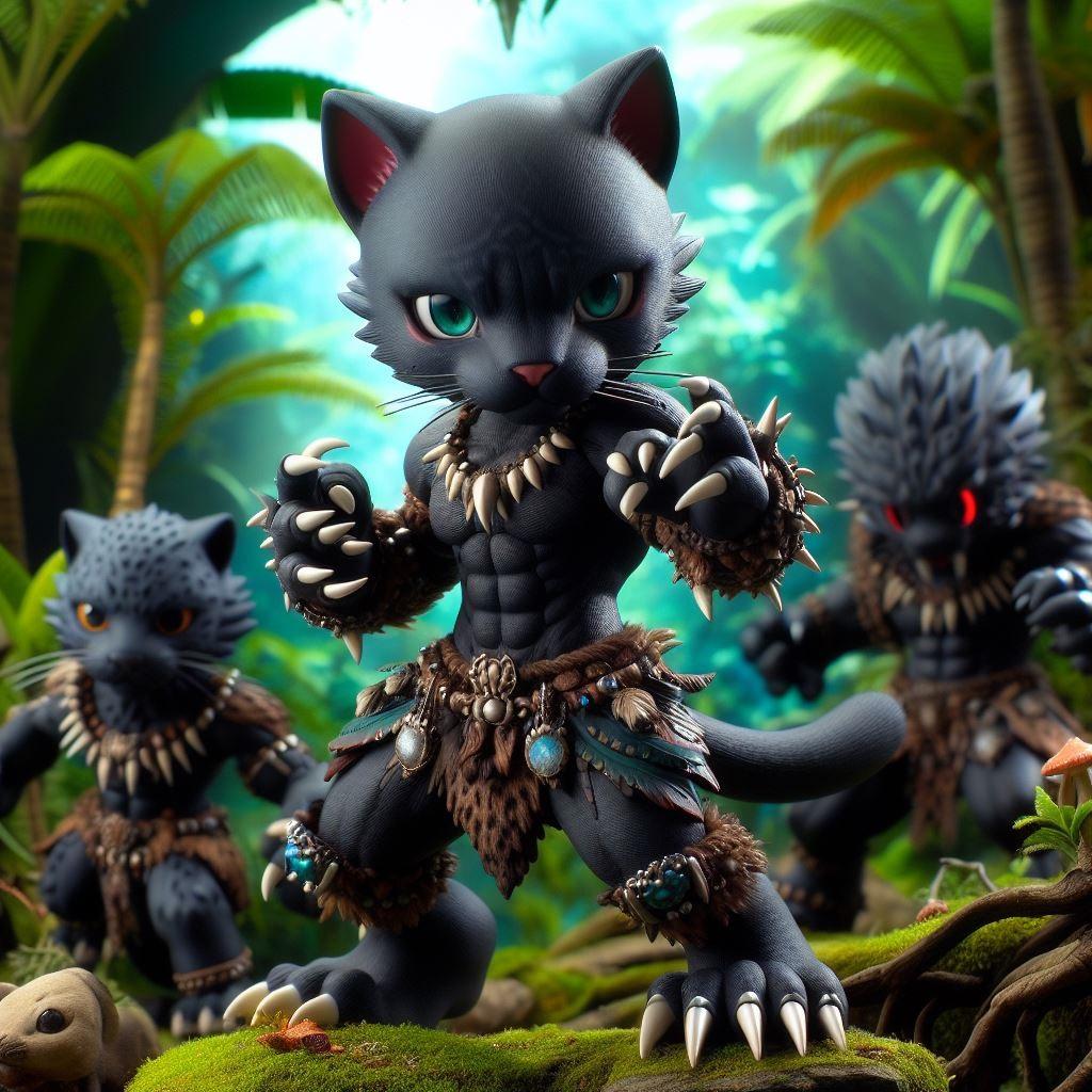 ヒョウの武闘家