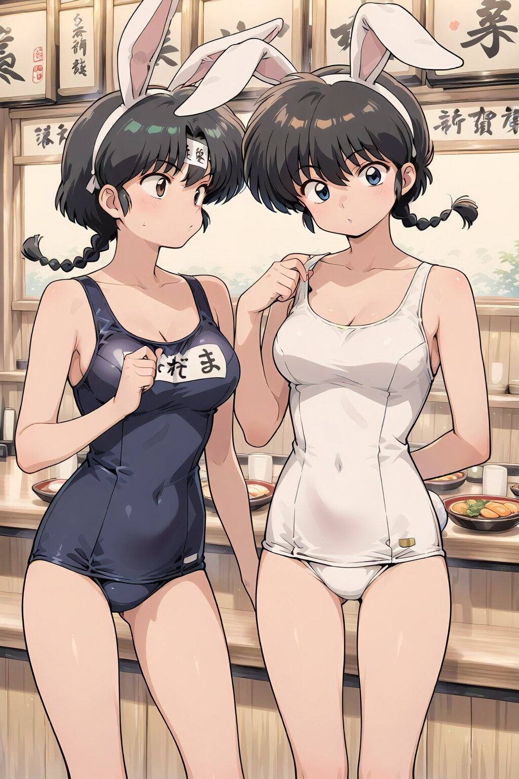 スク水バニーガール4